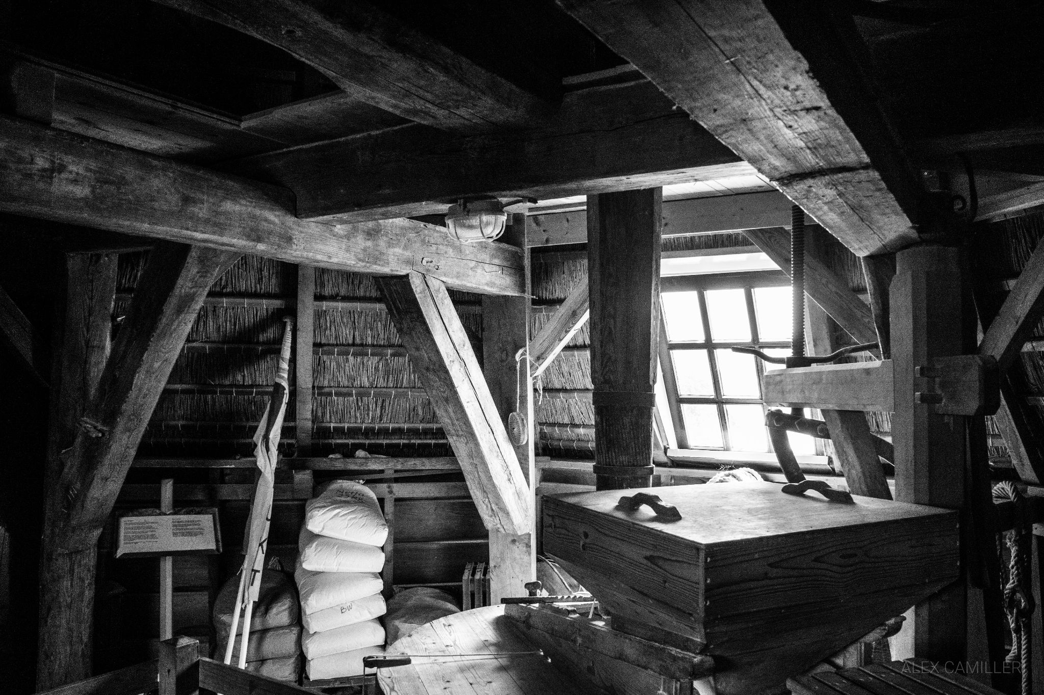 Inside the Windmill